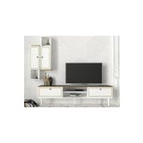 Dekorister Exclusive Ravenna Beyaz-Mermer Konsol