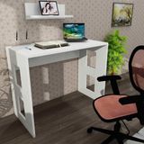 Dekorister Robin Beyaz Çalışma Masası