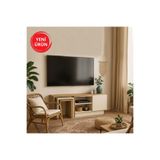 Dekorister Rodega Tv Sehpası Sepet - Kumtaşı 120 Cm