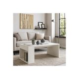 Dekorister View Beyaz Orta Sehpa - Modern Salon ve Oturma Odası Sehpası