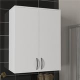 Dekorister Zoe 70x90x34,5 cm Beyaz Banyo Üst Dolabı