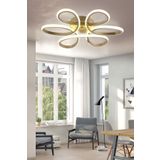 Dekorluna Alis Modern Eskitme Plafonyer Tavana Sıfır Beyaz Işık Salon Mutfak Yatak Odası Led Avize