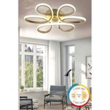 Dekorluna Modern Eskitme Plafonyer Tavana Sıfır 3 Renk Işık Salon Mutfak Yatak Odası Led Avize Elvis