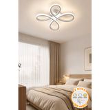 Dekorluna Mono Krom Modern Plafonyer Tavana Sıfır 3 Renk Işık Salon Mutfak Yatak Odası Led Avize