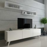 Dekormıa World Tv Unıtesı 180 Cm Parlak Beyaz