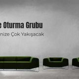 Dekormila Elite Kumaş Büro Oturma Grubu