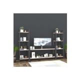 Dekormila Metal 2 Kitaplıklı Cordoba Tv Ünitesi