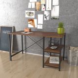 Dekormila Metal Bilgisayar Çalışma Masası Ceviz - 120 x 60 x 72 cm