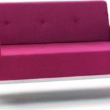 Dekormila Pink Ikili Ofis Kanepesi