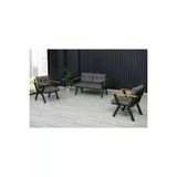 Dekoroom's Wakko 2 1 1 Balkon Takimi, Bahce Mobilyasi, Cay Seti, Kafe Oturma Grubu, Teras Koltuk Takimi