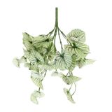 DEKORSENDE Yapay Caladium Sarmaşık Demeti Açık Yeşil 40 cm