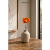 Dekorsende Yapay Gerbera Çiçeği Dal Turuncu 60 Cm