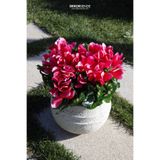 Dekorsende Yapay Sıklamen Çiçeği Fuşya 32 cm