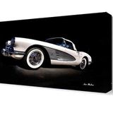 DekorSevgisi - 1960 Corvette Canvas Tablo - 75x50