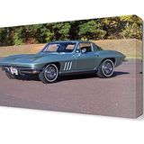 DekorSevgisi - Connie Corvette Canvas Tablo - 60x40