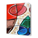 DekorSevgisi - Dekoratif Gelincik Tablosu - 60x40