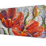 DekorSevgisi - Gelincik Çiçek Tablosu - 105x70
