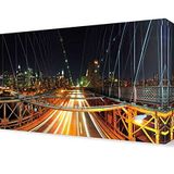 DekorSevgisi - Işıklı New York Tablosu - 75x50