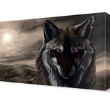 DekorSevgisi - Kurt Köpeği Canvas Tablo - 75x50
