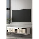 Dekortis Home Dekor 120Dhdtda4btg Lina Lazer Pleksi Desenli Duvara Monte Tv Sehpası