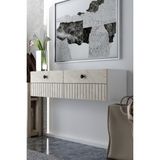 Dekortis Home Dekor 120DHDTDR7BT Ilay Lazer Desen Duvara Monte Dresuar Beyaz-Traverten