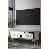 Dekortis Home Dekor 120Dhdts4bg Lina Lazer Pleksi Desenli Tv Sehpası
