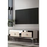 Dekortis Home Dekor 120Dhdts4btg Lina Lazer Pleksi Desenli Tv Sehpası