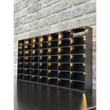 Dekorvia Işıklı Oyuncak Araba Garajı Duvara Monte Oyuncak Işıklı Araba Rafı - Siyah - 000-Siyah