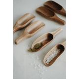 Dekorz Dükkan Handmade 4'lü Akasya Mini Kürek - Ahşap