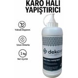 Dekoset Home Karo Halı Tutkalı 1 KG - Beyaz - 1 Adet