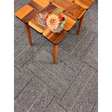 Dekoset Karo Halı- River Line J17 (1 Karo: 50 x 50 cm | 1 Paket: 8 m²)