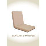 Dekosoy Sandalye Minderi Tatlı Kahve 90cmx45cm Krem