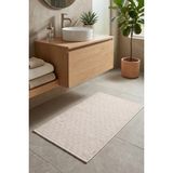 Dekozer Luna Krem Yolluk 80X150 cm | %100 Pamuk, Yıkanabilir, Banyo, Mutfak ve Yatak Odası Için - Krem - Bej - 80 x 150 cm