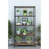 DEKOZUM SCARLET 5 Raflı Çiçeklik Saksılık Saksı Standı Dekoratif Çok Amaçlı Raf 150 cm ATLANTİKÇAM