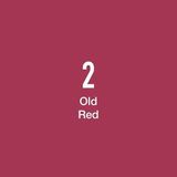 Del Rey 5789591 Twin Marker R2 Old Red Keçe Uçlu Kalem