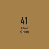 Del Rey 5789633 Twin Marker Y41 Olive Green Keçe Uçlu Kalem