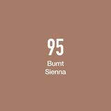 Del Rey 5789712 Twin Marker BR95 Burnt Sienna Keçe Uçlu Kalem