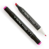 Del Rey F126 Fluorescent Pink Twin Marker