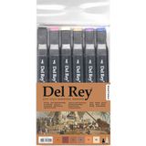 Del Rey Twin Marker Ahşap Renkleri 6lı Set 2191/93/95/97/107