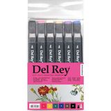 Del Rey Twin Marker Animation Renkleri 6lı Set 11/32/51/71/98/120
