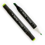 Del Rey Twin Marker G46 Vivid Green Keçe Uçlu Kalem