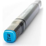 Del Rey Twin Marker Kalem PB76 Sky Mavi 09 03 PB76 Ad - Yok