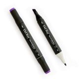 Del Rey Twin Marker P81 Deep Violet Keçe Uçlu Kalem