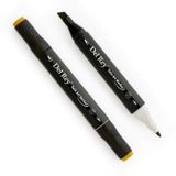 Del Rey Twin Marker Y42 Bronze Green Keçe Uçlu Kalem