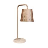 Delane Bronz Masa Lambası