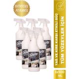 Delete Çok Amaçlı Yağ Kir Leke Çözücü Genel Temizleyici 1 Litre (6'lı Paket)