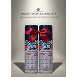 Delete Çok Amaçlı Yağ Kir Leke Çözücü Genel Temizleyici Köpük 200 ml - 2'Lİ SET - RENKSİZ