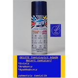 Delete Foam Cleaner | Çok Amaçlı Yağ Kir Leke Çözücü Genel Temizleyici Köpük 200 ml - Şeffaf
