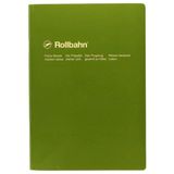 Delfonics Rollbahn Defterler B5 5mm ızgara çizgili (Zeytin)