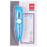 Deli 2025 Maket Bıçağı 80 mm Mavi